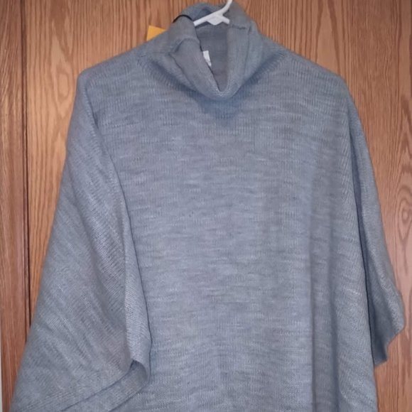 Lole Inverness Poncho Grey Heather - Picture 1 of 4